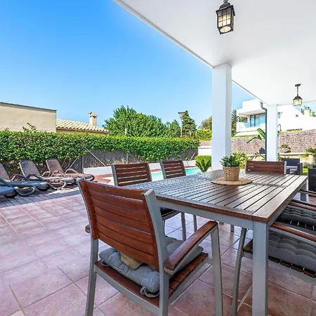 Ferienvilla, Mit Pool, Grosser Terrasse Und Atemberaubenden Meerblick U Bergblick Alcúdia